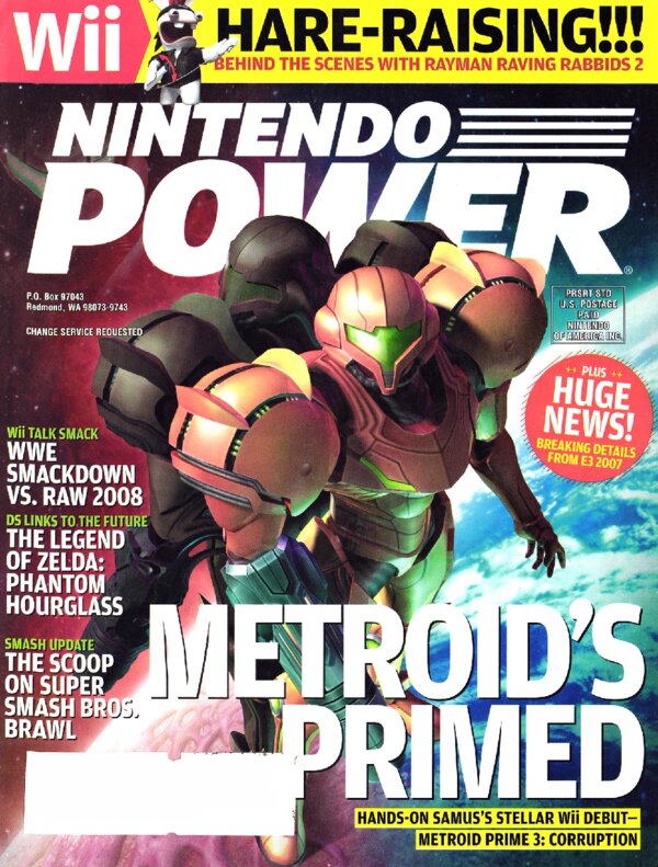 Nintendo Power Issue 219 (September 2007) cover